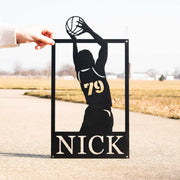 Basketball Athlete Monogram