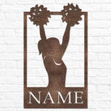 Cheerleader Athlete Monogram