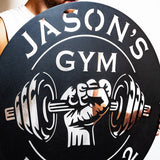 Dumbbell Gym Sign