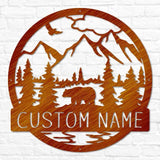 Bear Outdoor Monogram