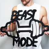 Beast Mode Gym Sign