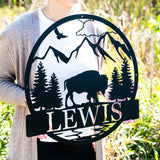 Bison Outdoor Monogram