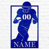 Football Athlete Monogram