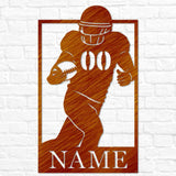 Football Athlete Monogram