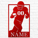 Football Athlete Monogram