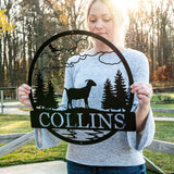 Goat Outdoor Monogram