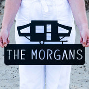 Pop Up Camper Monogram