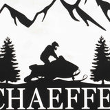 Snowmobile Outdoor Monogram