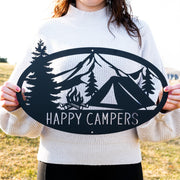 Camping Oval Monogram