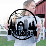 Barn Outdoor Monogram