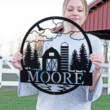 Barn Outdoor Monogram