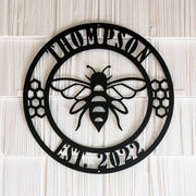 Bee Monogram